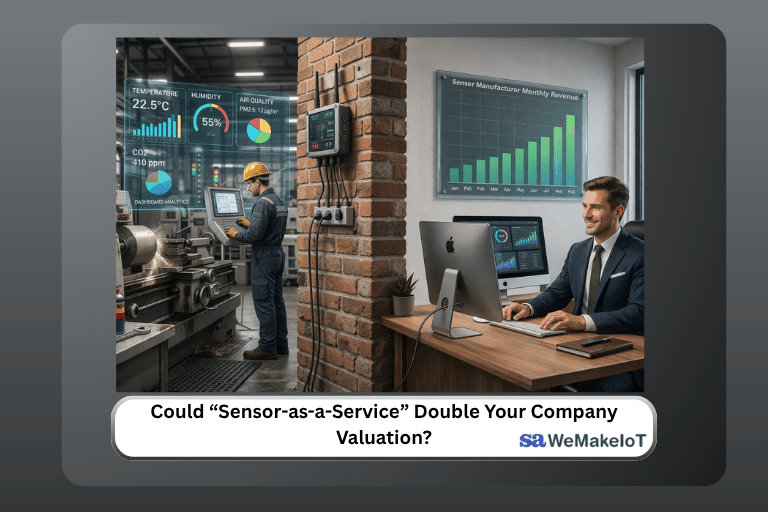 Sensor-as-a-Service business model for IoT startups