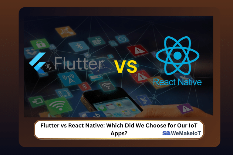 Flutter vs React Native app development by WeMakeIoT